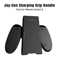 Base de Carga para Control NS2 Switch 2, Soporte de Carga Dual de 2000 mAh con Cable de Carga USB-C y Luz LED