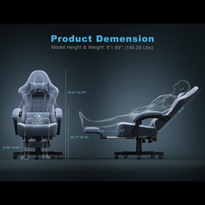 Cheap Price Custom Deals PU Leather Scorpion Pro Black and Red Office Gamer Gaming Chair <strong>for</strong> Computer PC Game - Product Image 3
