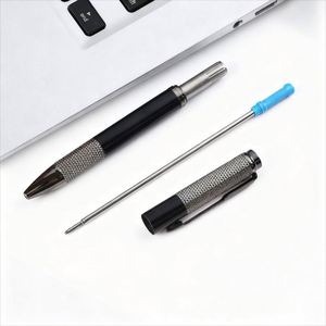 Carved Luxury Metal Ballpoint <b>Pen</b> with logo Business Signature Metal <b>Pen</b> Black Custom <b>Pen</b> Suitable for Corporate Event Gifts - Product Image 4