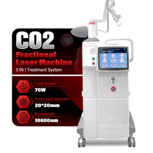 Perfectlaser 2024 New vết sẹo loại bỏ loại bỏ nếp nhăn CO2 Laser Giá Máy 10600nm fractional Máy Laser CO2