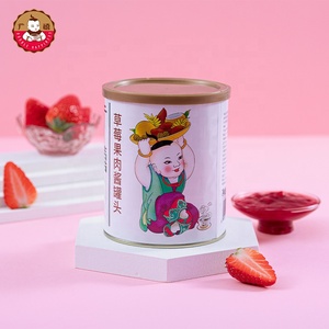 Sản Phẩm Mới 2021 Mứt Dâu Tây Đóng Hộp Hạnh Phúc Gấp Đôi Cho Đồ Uống Tráng Miệng 0.95Kg Từ CN - Product Image 4