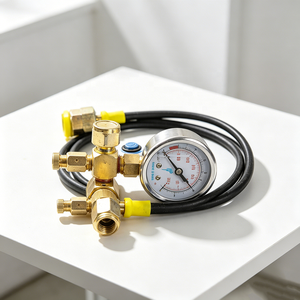 Manómetro <span class=keywords><strong>de</strong></span> presión para prueba <span class=keywords><strong>de</strong></span> gas nitrógeno <span class=keywords><strong>de</strong></span> martillos hidráulicos <span class=keywords><strong>de</strong></span> excavadoras, manómetro <span class=keywords><strong>de</strong></span> presión <span class=keywords><strong>de</strong></span> boquilla para añadir gas, piezas refrigeradas. - Product Image 5