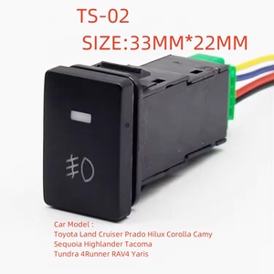 33x22mm biển đẩy nút Sương Mù Ánh sáng chuyển đổi trên công tắc tắt đèn sương mù chuyển đổi cho h Onda <span class=keywords><strong>Civic</strong></span> Accord CRV - Product Image 3