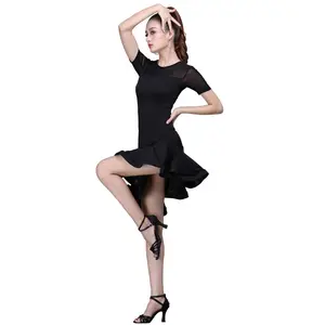 लैटिन बॉलरूम नृत्य पेशेवर स्विंग डिजाइन पोशाक लैटिन नृत्य पोशाक