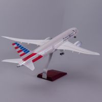 Modèle d'avion Boeing 787-8 American Airlines à l'échelle 1/130, 43 cm, neuf, personnalisé