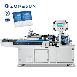 Mesin Pengemas Vakum Shrink Otomatis Horizontal Flat Push Premade Pouch ZONESUN VPM20 - Product Image 1