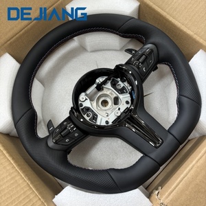 <span class=keywords><strong>M</strong></span> Sport 皮革 D 形方向盘适用于宝马 7 系 2 系 X3 X4 M3 F22 F30 F35 M6 F90 F10 F25 F06 F11 即插即用 - Product Image 2