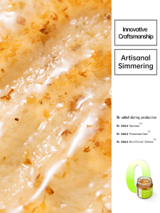 OEM ODM ingredienti Bubble Tea biscotti marmellata di frutta dessert gelato 120G marmellata di osmanto limone pera - Product Image 6