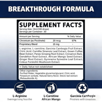 L-Arginine avec Garcinia Cambogia Santé Digestive Vitamines Liquides Orales pour Adultes pour la Perte de Poids et la Combustion des Graisses 60ml Non destiné aux nouveau-nés