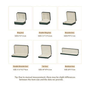 Wholesale Customized Jewelry Sets <b>Couple</b> Ring, Pair, Bracelet, Double Bracelet Boxes As Well As <b>Necklace</b> Boxes and Jewelry Boxes - Product Image 2