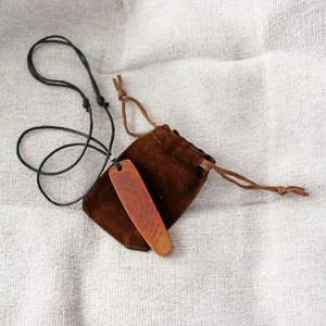Handcrafted Wooden Necklaces Made From Smooth Natural Wood <b>Beads</b> Suitable For Daily Wear Ethnic Traditional - Product Image 3