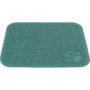Tappetino igienico per lettiera per gatti 37x45 cm colore verde salvia - Product Image 1
