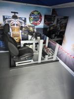 Cockpit de simulation de course 4080 en profilé aluminium 6000, style simple, cadre de conduite gaming personnalisé, kit de simulateur DIY - Vente chaude