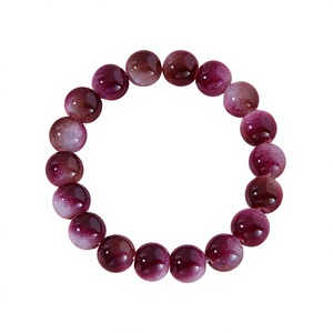 Handmade Trendy Resin <b>Bead</b> <b>Bracelet</b> Elastic Handmade <b>Charm</b> Jewelry Gift for Women Wholesale Style - Product Image 1