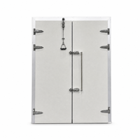 Porte à double battant semi-rebattable pour chambre froide, entrée de chambre froide pour la réfrigération commerciale