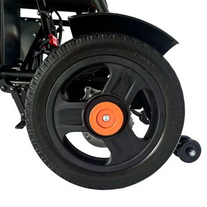 <span class=keywords><strong>Fauteuil</strong></span> <span class=keywords><strong>roulant</strong></span> électrique <span class=keywords><strong>avec</strong></span> batterie au lithium, moteur puissant, ceinture de sécurité, <span class=keywords><strong>guidon</strong></span> réglable, cadre en métal, garantie d'un an - Product Image 6
