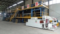 Ligne de production de membrane d'étanchéité au bitume SBS