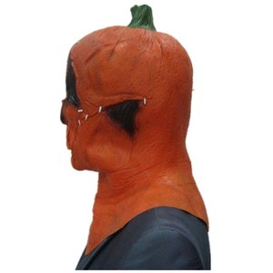 Máscara <span class=keywords><strong>de</strong></span> Látex <span class=keywords><strong>de</strong></span> Calabaza, Terrorífica, <span class=keywords><strong>de</strong></span> Cara Completa, para Halloween, Navidad, Zombi, Demonio, Repugnante, Accesorios <span class=keywords><strong>de</strong></span> Fiesta, Terror, Cara Divertida - Product Image 4