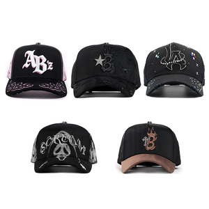 Gorras 31 Hats Originales de Moda, 5 Paneles, El Mago Barbas, Estilo Hip-Hop, Deportivas, con Letras Bordadas - Product Image 1