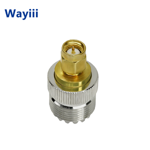 อะแดปเตอร์ sma/UHF-JK RF ขั้วต่อสายโคแอกเซียล UHF SO239 PL259สำหรับเสาอากาศวิทยุ CB - Product Image 3