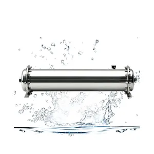 Pure physical filtration 0.01 micron whole house water purification ultrafiltration machine