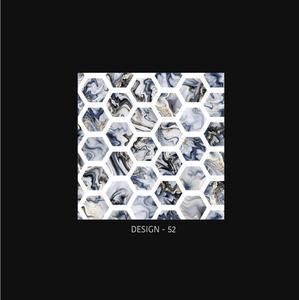 Azulejos de cerámica de la serie Terrazzo de alta calidad, personalizados y de colores, para suelos, de 600x600 mm, al por mayor. - Product Image 5