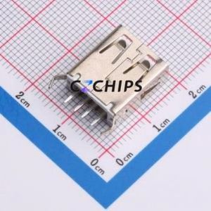 AF 180°WJZB15.0 <b>USB</b> Connector Through hole Component (THT) Connector Type-<b>A</b> <b>USB</b> <b>2.0</b> Female Through Hole - Product Image 2