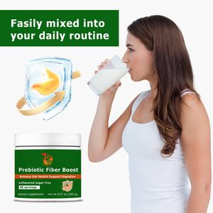 Factory Wholesale Prebiotic Fiber Boost Powder with Dietary Fiber Fructooligosaccharides Balances Overall Gut Health Powder - Product Image 3