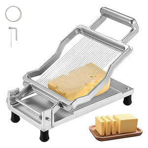 Commercial Aluminum Cheese Slicer Machine For Restaurant & Bakery Butter Slicing Cutter - Product Image 1