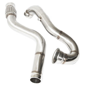 3 "SS <span class=keywords><strong>2</strong></span> PCs tubo de bajada para Mer * edes B * nz 14-16 A45 AMG/14-15 CLA45 AMG GLA45 AMG - Product Image 1