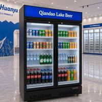 Moderne design aircooler voor Red Bull dranken, geschikt voor boetieks en kleine winkels