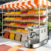 Industriële elektrische mango-, aardappel-, appel- en sinaasappelschilmachine voor restaurants, voedingsfabrieken en juicebars.