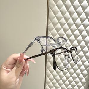 Gafas de Sol Rectangulares para Hombre K52295, Montura Completa de Metal TR, Lentes de Resina Anti-UV, 53-19-145, Origen Danyang - Product Image 2