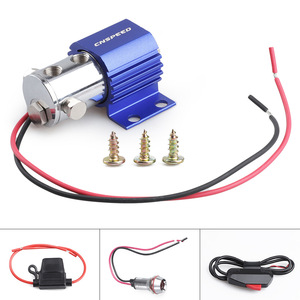CNSPEED LineLock ตัวล็อคเบรก 12V สีแดง อะลูมิเนียม สำหรับรถแข่ง ปรับแต่งและอัพเกรด - Product Image 4