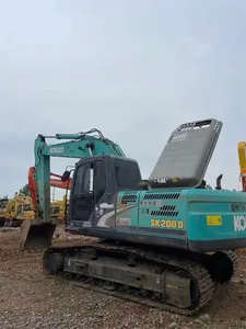 Giappone originale Kobelco SK200 SK350 macchinari di seconda mano escavatore idraulico terne cingolo 20ton scavatore usato