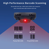 Android 13 4 + 64GB PDA Data Collector Terminal 1D 2D Barcode Scanner NFC 4500mAh 4.0inch Inventory Machine QCM2290 Google Wifi BT