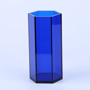 Hộp <span class=keywords><strong>Acrylic</strong></span> hình lục giác tùy chỉnh rõ ràng hoặc màu Hexagon <span class=keywords><strong>Acrylic</strong></span> plexiglas hiển thị hộp perspex hiển thị trường hợp lucite lưu trữ hộp - Product Image 5