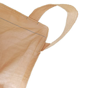 Yellow PP Woven Rice Embossed <b>Recyclable</b> Big <b>Bags</b> - Product Image 4