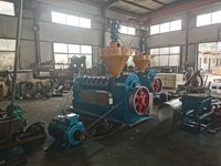 Presse à huile de tournesol, de noix de coco et de palmiste 6YL-200, grande production, 45 kW, 1 t/h