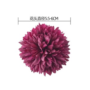 Têtes de fleurs de pissenlit artificielles Ta Yun, gris vert, rose rouge, violet, en tissu tissé, pour décoration de mariage et de maison - Product Image 4