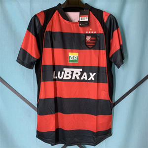 Jersey Sepak Bola Retro Flamengo Edisi Khusus Lengan Pendek Jersey Kandang Tandang - Product Image 2