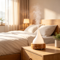 Diffuseur d'arômes ultrasonique de bureau, lumière nocturne colorée, machine à parfum aux huiles essentielles, humidificateur d'aromathérapie domestique