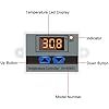 Module de contrôle de température numérique LED NEKO XH-W3001, plage de thermostat 50-110, interrupteur 12V 10A 120W, plastique OEM/ODM