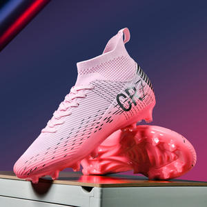 Botas de Fútbol Profesionales para Hombre, Más Vendidas, Fabricante OEM, Logotipo Personalizado, Tacos de Fútbol para Terreno Firme, Estilo <span class=keywords><strong>Baloncesto</strong></span> - Product Image 4