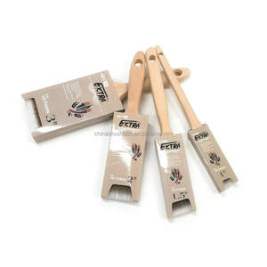 Purdy Set kuas cat 4 buah, sikat bulu sintetis 8022 kualitas tinggi gaya Purdy - Product Image 1