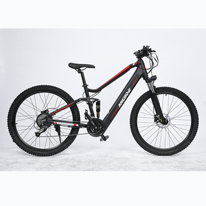 Vélo électrique à moteur central, 27,5 pouces, cadre en aluminium à suspension intégrale, VTT 48v 350w YS902725010, vélo 48v YS902725010 Y - Product Image 4