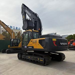 Excavatrice sur chenilles hydraulique Volvo EC210 de 21 tonnes, haute efficacité, avec moteur Yanmar, excellent état, prix réduit, vente - Product Image 2