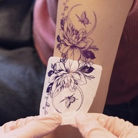 Kertas Stencil Tato Profesional Lembar Transfer Termal untuk Printer Tato Akurasi Garis Jelas untuk Karya Seni Tubuh yang Detail