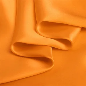 चीन 16mommie शुद्ध 100% रेशम के कपड़े क्रेप रेशम साटन 140cmwidth 6A ग्रेड होम टेक्सटाइल