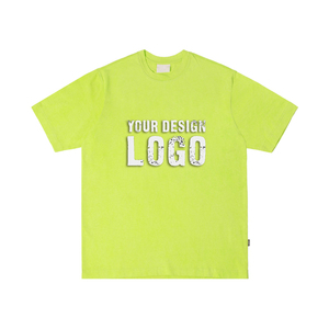 Camiseta Deportiva de Baloncesto de Color Sólido de Alta Calidad, Camiseta Extra Grande para Hombre, Informal de Verano, 100% Algodón Lavado, Camisetas de Talla Grande para Hombre - Product Image 3